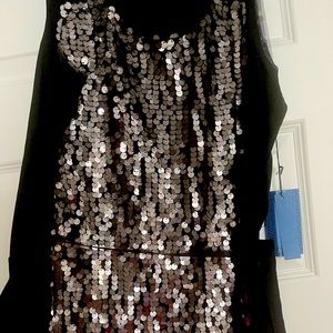 Vera wang sequin blouse